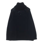 Fendi Logo Turtleneck Knit Black 40 Sweater — view 2