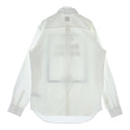 Dior Bookcover Book Cover Cotton Button Down Long Sleeve Shirt White — view 2