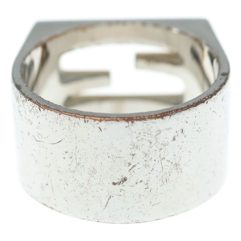 Fendi FF Motif Signet Ring Silver — view 2