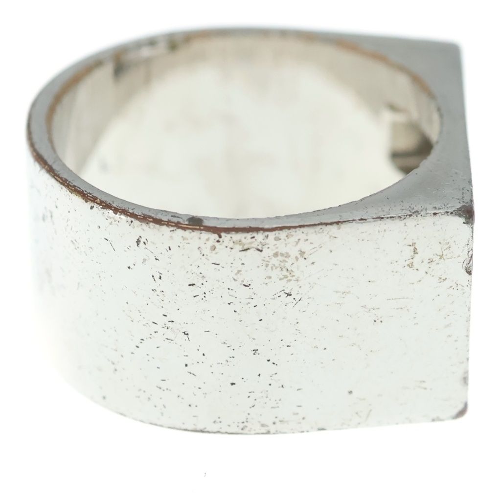 Fendi FF Motif Signet Ring Silver — view 3