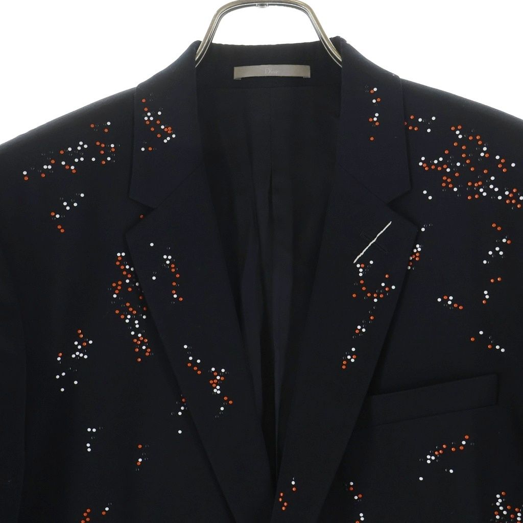 Dior Homme Bijou Decoration Tailored Jacket Black — view 3