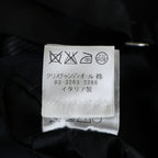 Dior Homme Front Belted Tailored Jacket Black — view 8