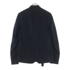 Dior Homme Front Belted Tailored Jacket Black — view 2