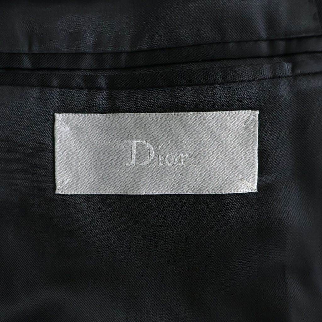 Dior Homme Shoulder Docking Tailored Jacket Black — view 7