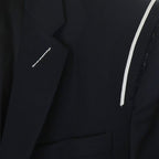 Dior Homme Shoulder Docking Tailored Jacket Black — view 5