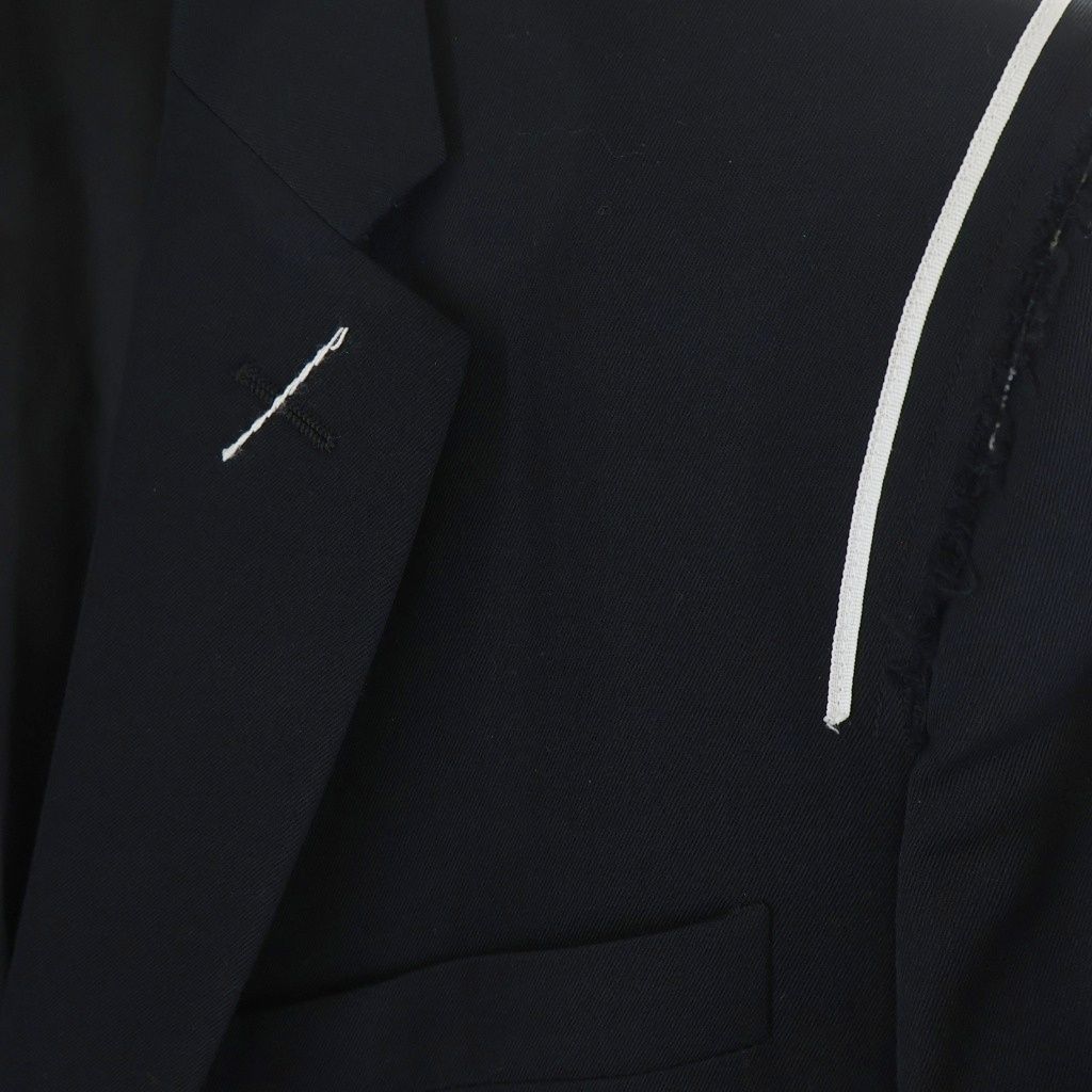 Dior Homme Shoulder Docking Tailored Jacket Black — view 5