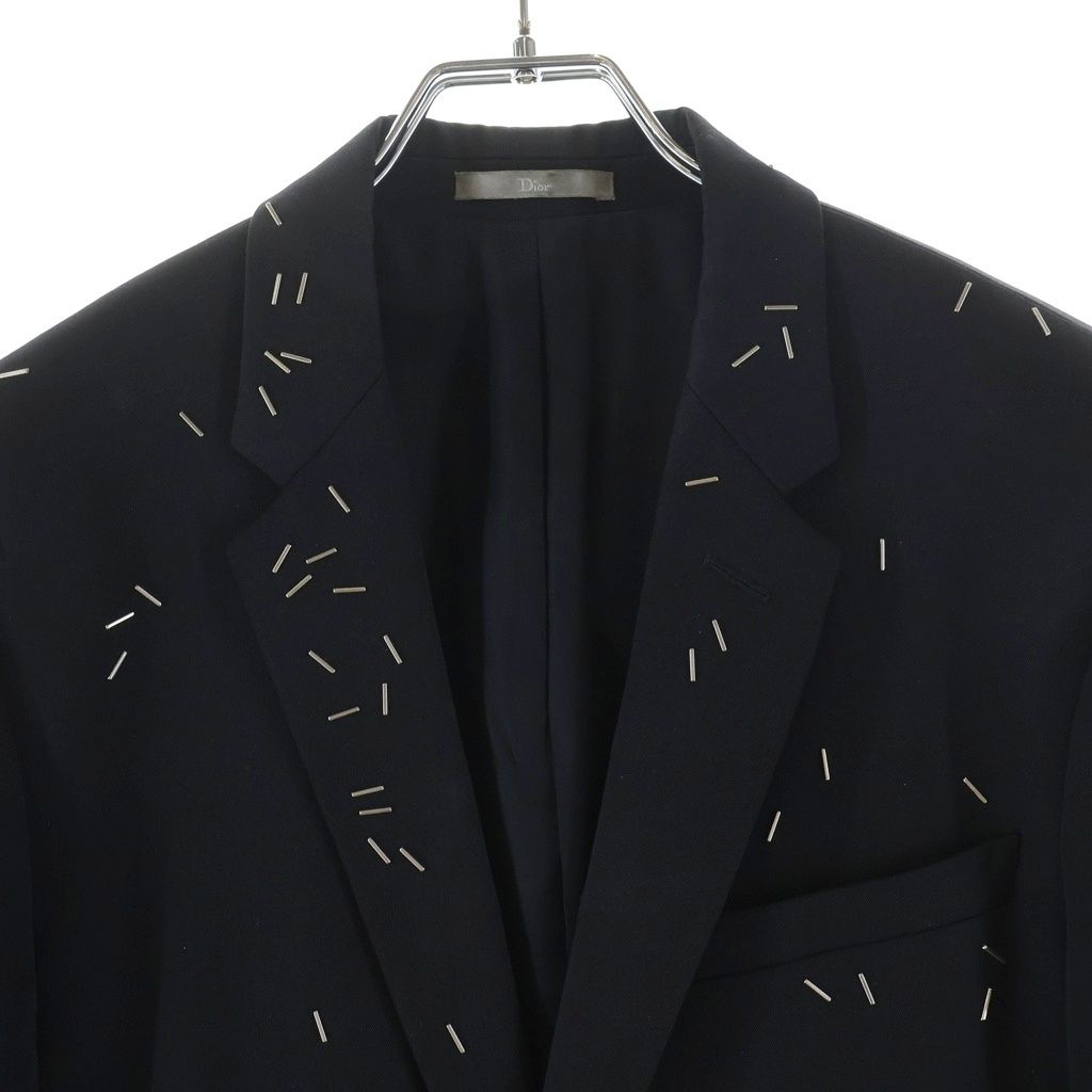Dior Homme Stapler Decorative Tailored Jacket — view 3