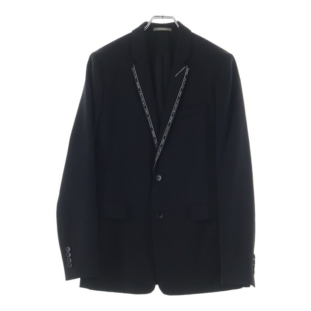 Dior Homme Atelier Tape Decoration Tailored Jacket Black