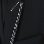 Dior Homme Atelier Tape Decoration Tailored Jacket Black — view 5