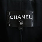 Chanel Coco Button Calf Leather Double Chain Star Coat Long Gold Decoration — view 6