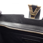 Saint Laurent Handbag Cabas Chic Black Leather — view 6