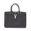 Saint Laurent Handbag Cabas Chic Black Leather