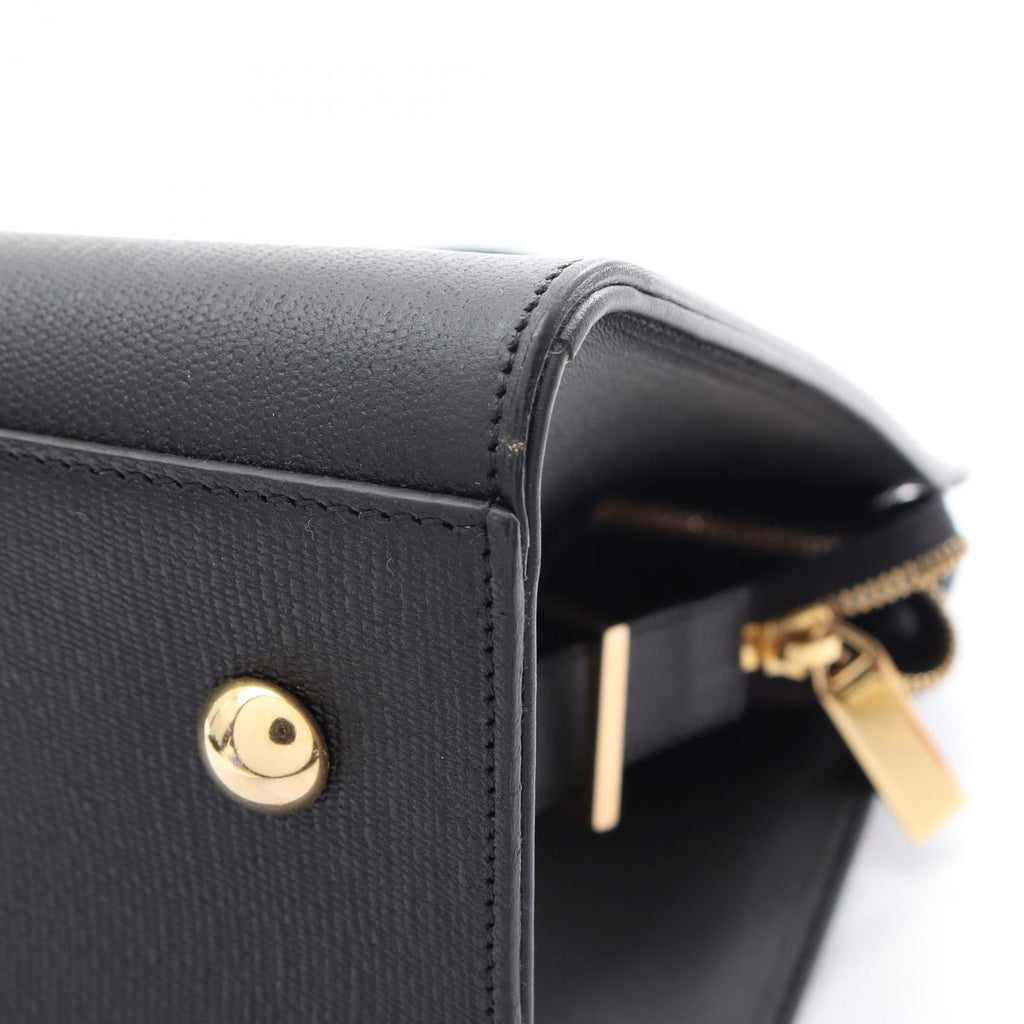 Saint Laurent Handbag Cabas Chic Black Leather — view 8