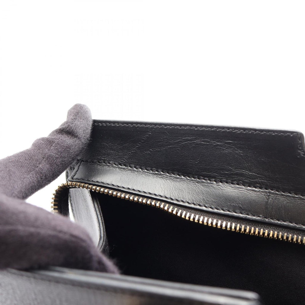 Saint Laurent Handbag Cabas Chic Black Leather — view 5