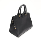 Saint Laurent Handbag Cabas Chic Black Leather — view 2