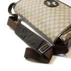 Gucci Shoulder Bag Interlocking GG Supreme Beige — view 4