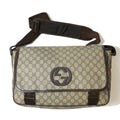 Gucci Shoulder Bag Interlocking GG Supreme Beige