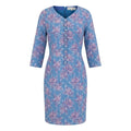 Dior Floral Dress 17 Blue Pink Purple
