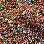 Chanel Middle Gauge Mixed Knit Sweater High Neck 34 Multicolor Wool — view 6