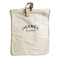 Hermes Pouch Aline de Twal Ash Canvas Ivory