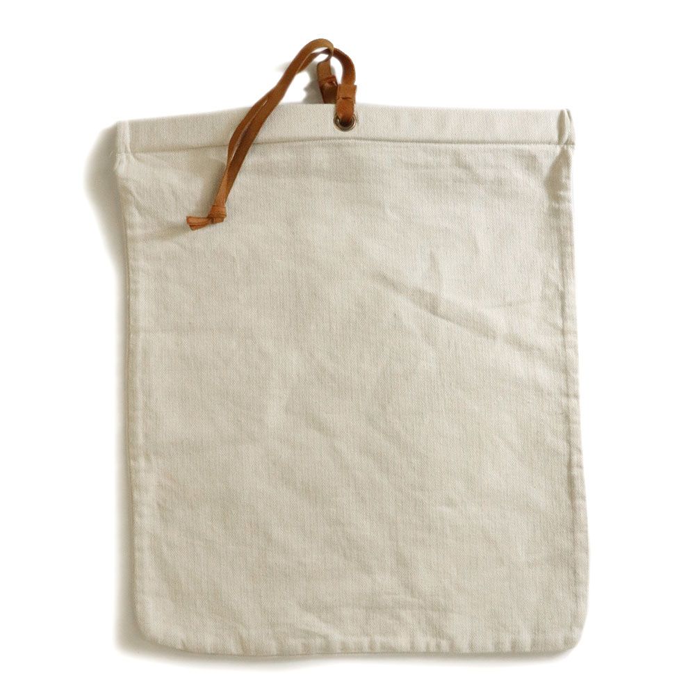 Hermes Pouch Aline de Twal Ash Canvas Ivory — view 2