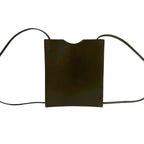Hermes Onimaitou Box Calf Mini Shoulder Bag Pochette Crossbody Khaki — view 3