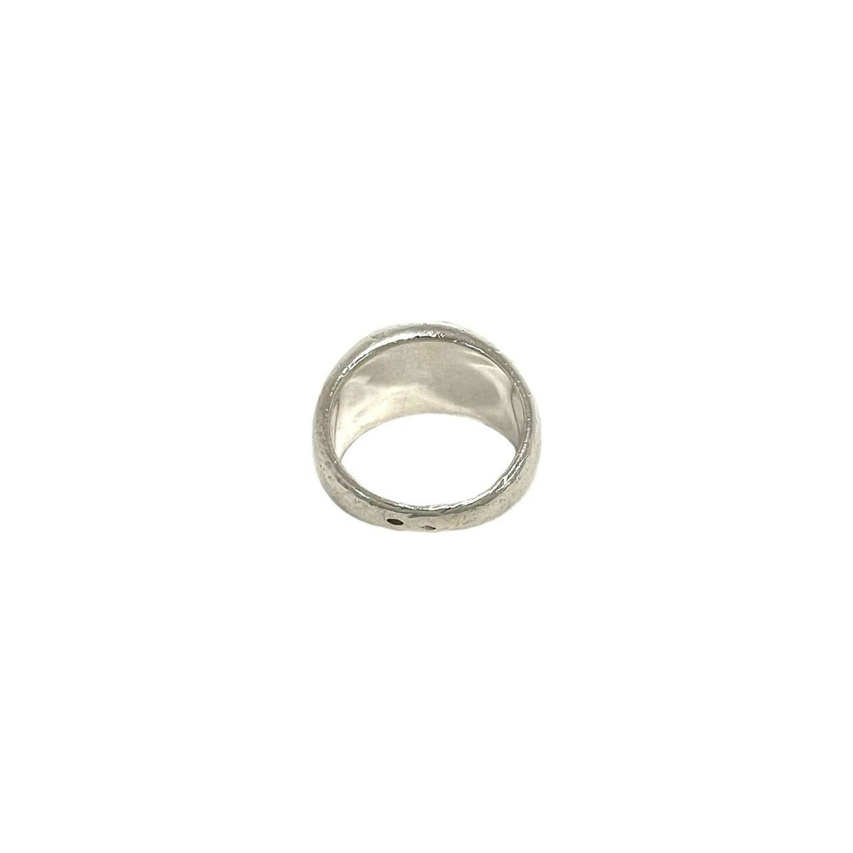 Hermes Sellier Ring 925 Sterling Silver Gold — view 6
