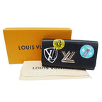 Louis Vuitton Wallet Epi Leather Portefeuille Twist Noir Black Multicolor — view 6