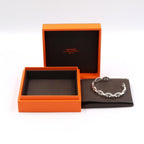 Hermes Bracelet Chaine D'Ancre 15.5 925 Sterling Silver Enchainee — view 5