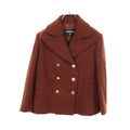 Chanel CC Logo Button Tweed Wool Jacket