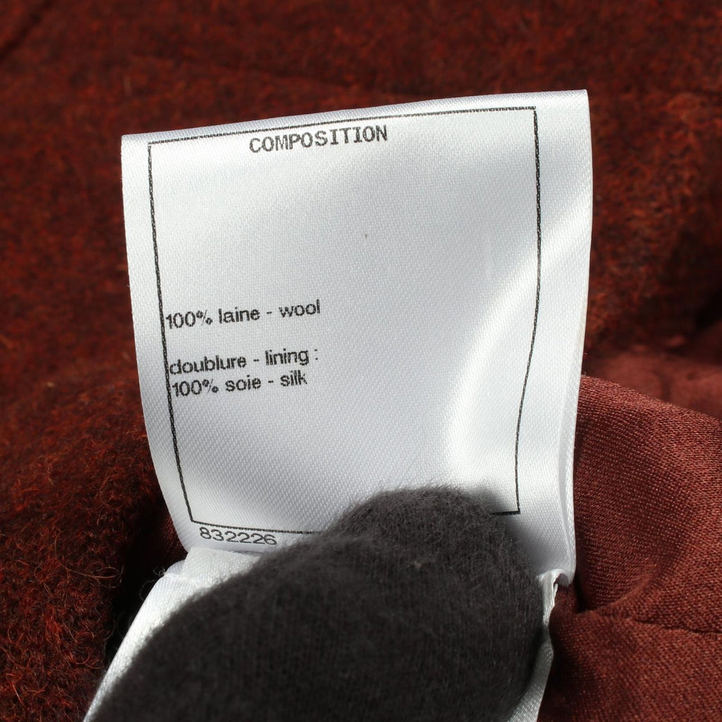 Chanel CC Logo Button Tweed Wool Jacket — view 5