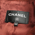 Chanel CC Logo Button Tweed Wool Jacket — view 3