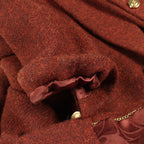 Chanel CC Logo Button Tweed Wool Jacket — view 8