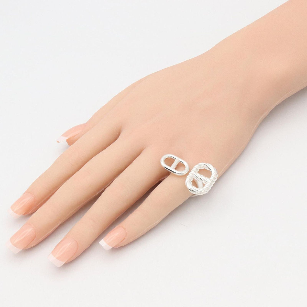 Hermes Ring Area 925 Sterling Silver — view 7