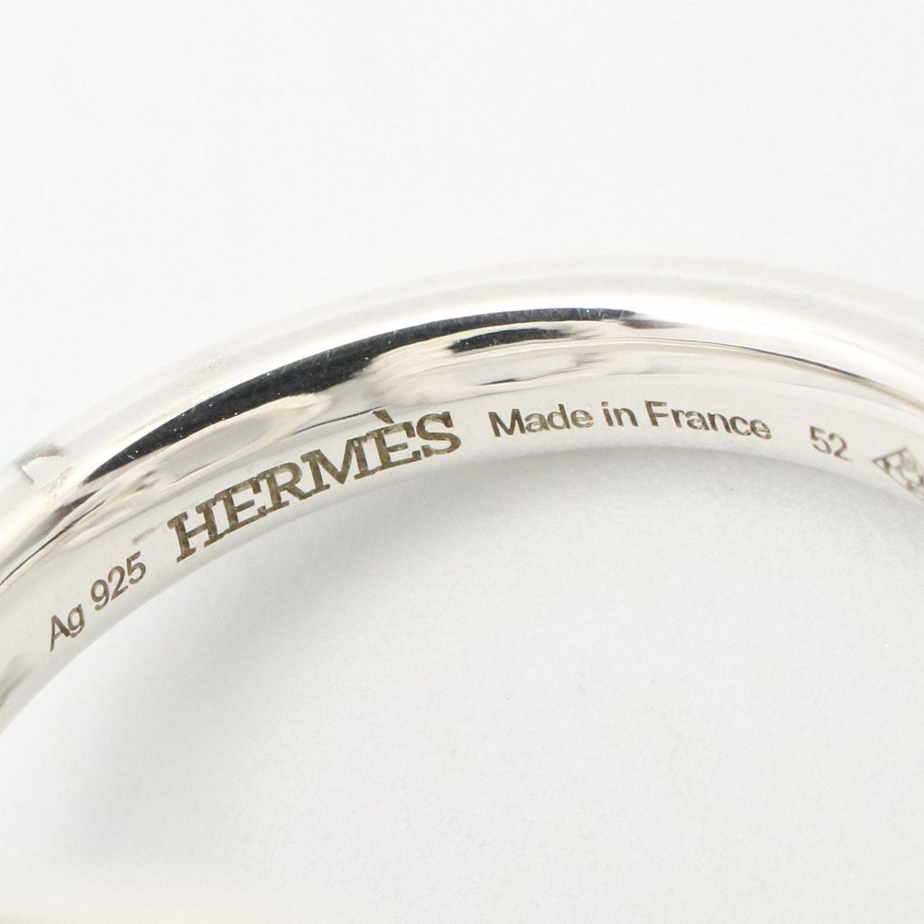 Hermes Ring Area 925 Sterling Silver — view 4