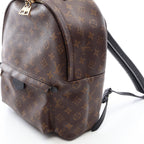 Louis Vuitton Backpack Palm Springs MM Monogram Canvas Leather — view 8