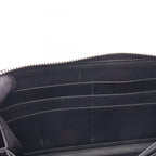 Gucci Round Wallet Micro Guccissima Black Leather — view 7