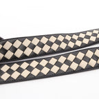 Bottega Veneta Shoulder Strap Intrecciato Checkered Black White Leather — view 6