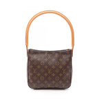 Louis Vuitton Shoulder Bag Looping MM Canvas Leather