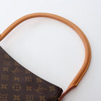 Louis Vuitton Shoulder Bag Looping MM Canvas Leather — view 8