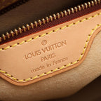 Louis Vuitton Shoulder Bag Looping MM Canvas Leather — view 4