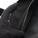 Dior Waist Bag Saddle Black Leather — view 5