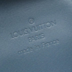 Louis Vuitton Shoulder Bag Afriolan Blue Leather — view 4