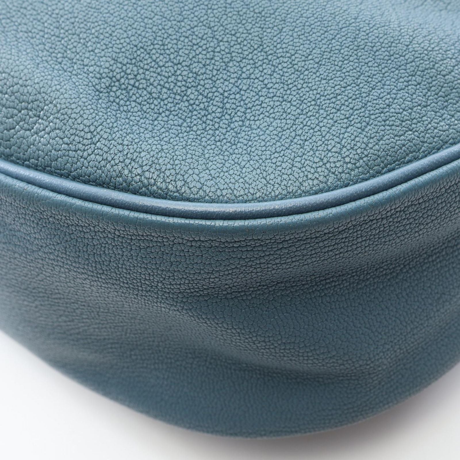 Louis Vuitton Shoulder Bag Afriolan Blue Leather — view 8