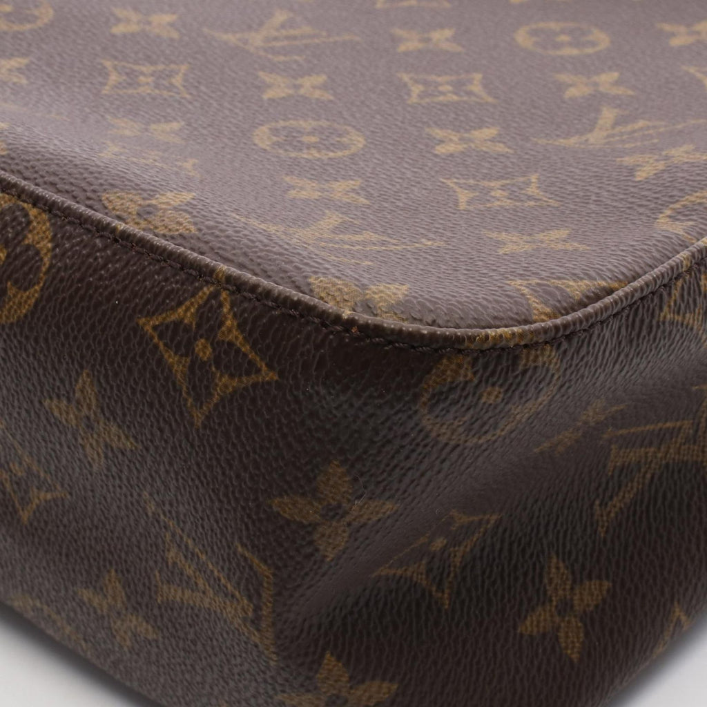 Louis Vuitton Shoulder Bag Looping MM Canvas Leather — view 7