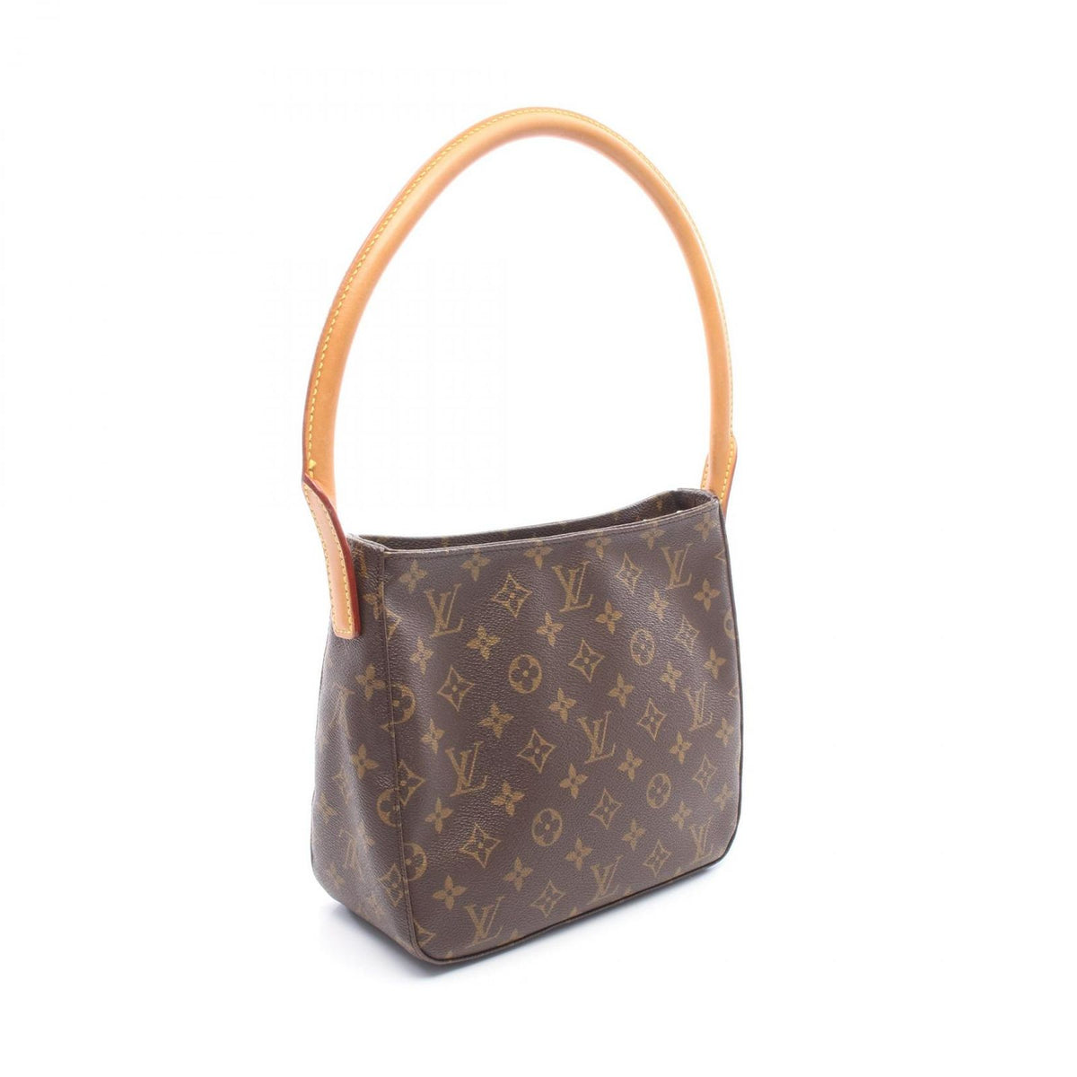 Louis Vuitton Shoulder Bag Looping MM Canvas Leather — view 2