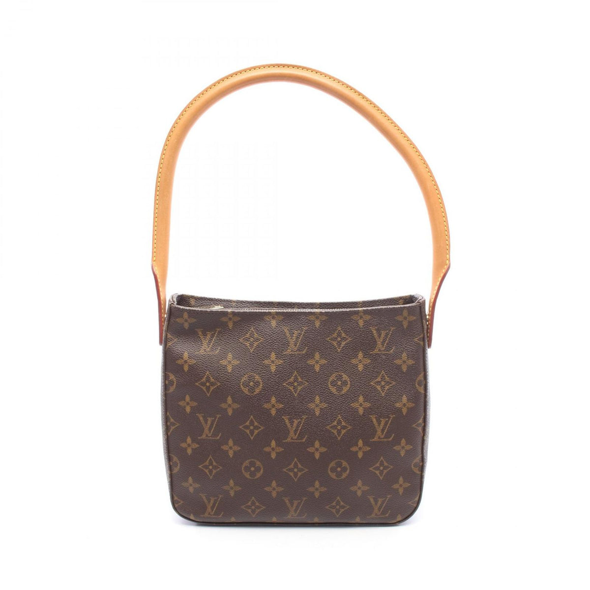 Louis Vuitton Shoulder Bag Looping MM Canvas Leather