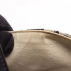 Dior Saddle Bag Oblique Jacquard Navy Canvas Leather — view 5