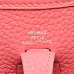 Hermes Shoulder Bag Evelyne TPM Amazon Rose Azalea Leather TPM — view 4