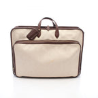 Hermes Victoria Ecru Brown Garment Case Handbag
